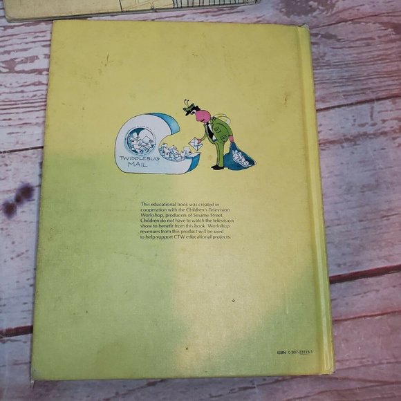 4 Vintage Sesame Street Book Club Jim Henson 1981 Golden Press Books - Picture 4 of 11